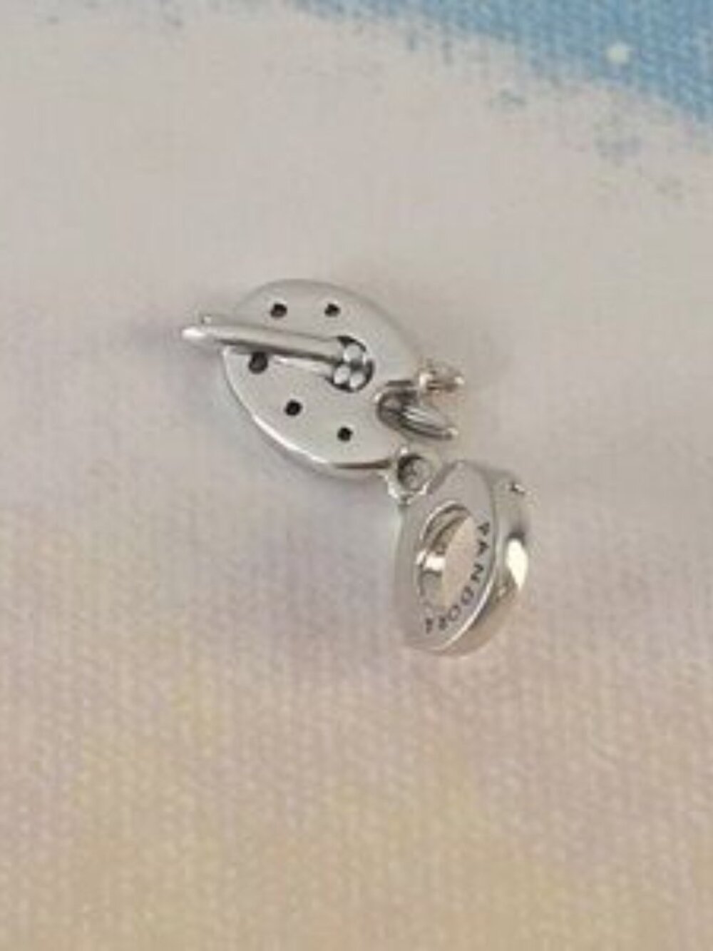 Pandora Artist's Palette Dangle Charm Art Painting View 3